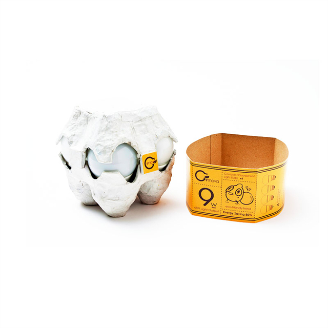 Dry Pressed LED Bulb Molded Pulp China