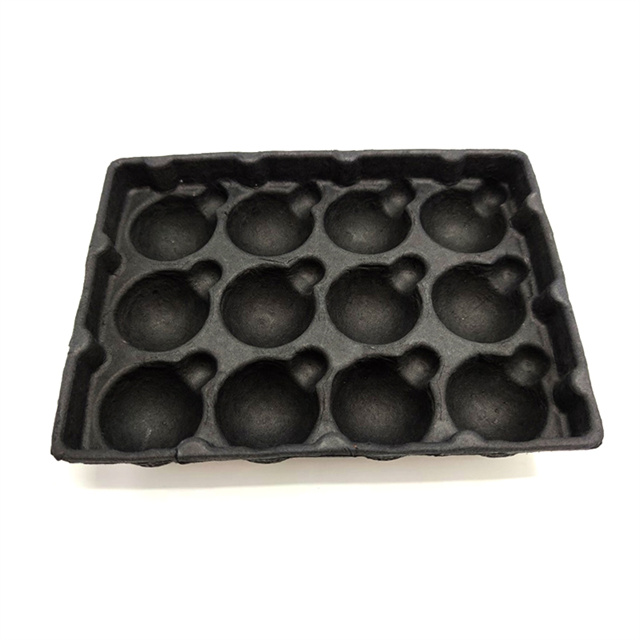 Black Dry Pressed Protective Pulp Tray Manufacturer