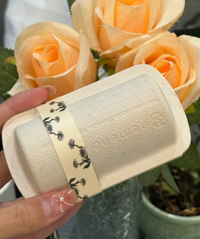 Leather Texture Embossing - Pulp Packaging