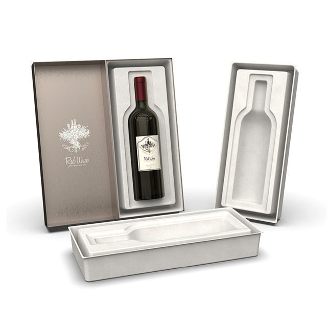 Custom Red Wine Molded Pulp Wholesale