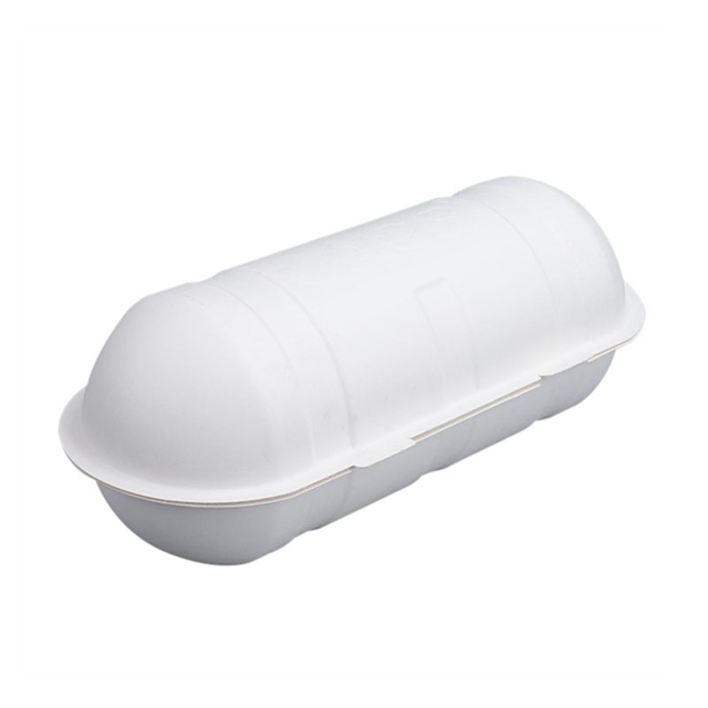 White Clamshell Wet-pressed Pulp Packaging