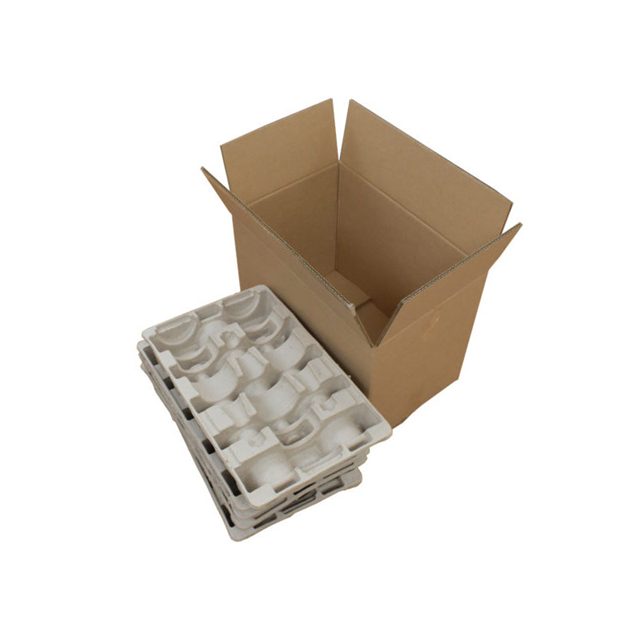 Custom Dry Pressed Bottle Pulp Packaging
