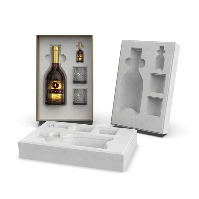 Wholesale Wet Pressed Pulp Wine Packaging