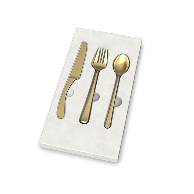 Custom Cutlery Molded Pulp Packaging Wholesale