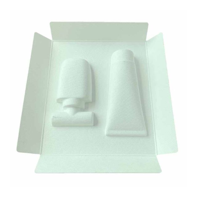 Custom Beauty Wet Press Molded Pulp Tray Wholesale