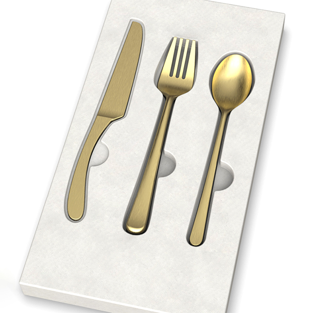 Custom Cutlery Molded Pulp Packaging Wholesale