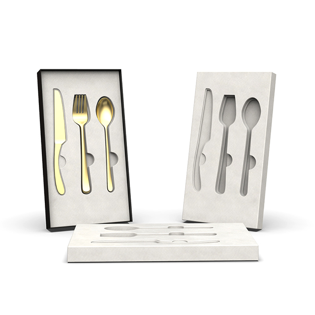 Custom Cutlery Molded Pulp Packaging Wholesale