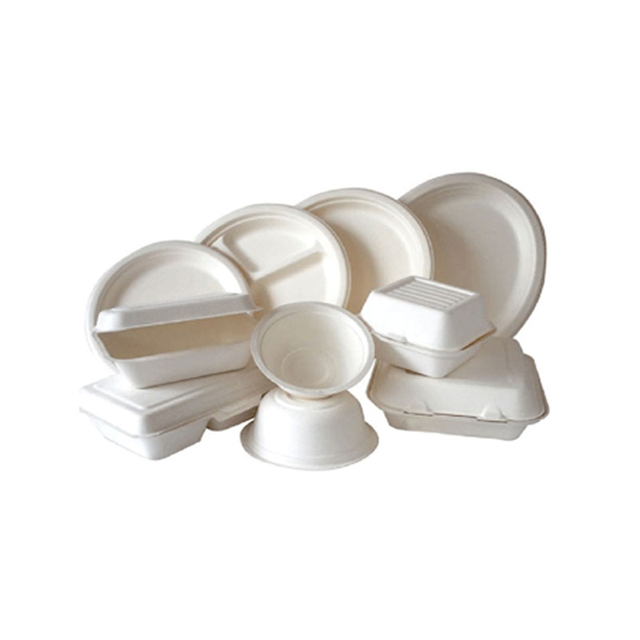 Custom Tableware Molded Pulp Green Packaging