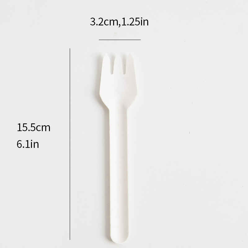 Molded Pulp Packaging Knife and Fork Set Wholesale