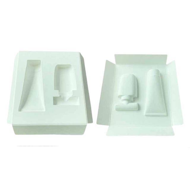 Custom Beauty Wet Press Molded Pulp Tray Wholesale